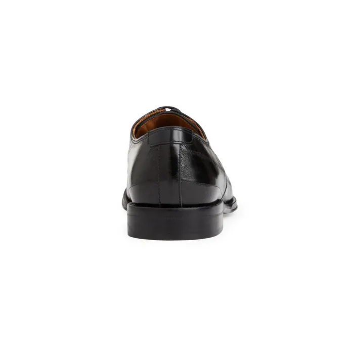 Bruno Magli Asti Traditional Dress DerbyBlack EEL Men Laceups and Oxfords