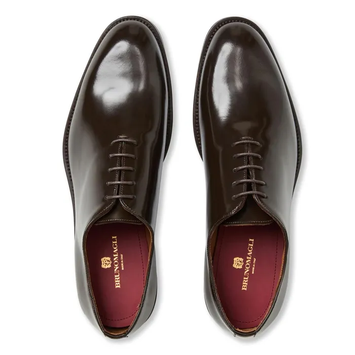 Bruno Magli Claudio Balmoral Leather OxfordBrown Men Laceups and Oxfords
