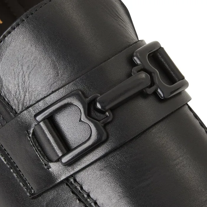 Bruno Magli Corrado Bit Leather LoaferBlack Men Loafers and Slipons