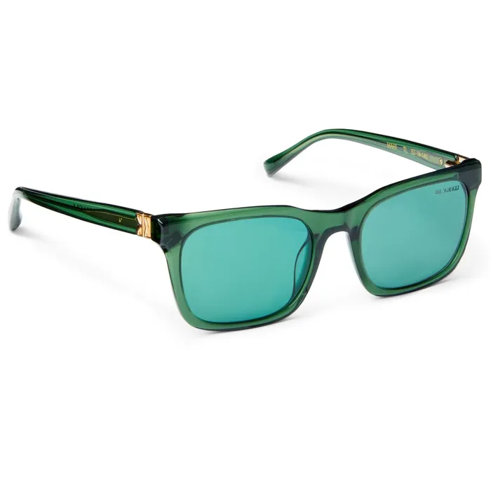 Bruno Magli MARIS Limited Edition Classic Square Frame Sunglasses Teal Women Sunglasses Bruno Magli MARIS Limited Edition Classic Square Frame Sunglasses Teal Women Sunglasses
