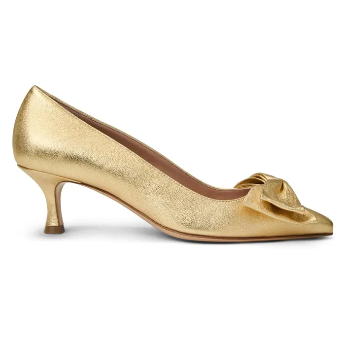 Bruno Magli Nadia Pump Gold Metallic Women Pumps