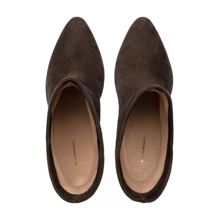 Bruno Magli Pistoia Boot Brown Suede Women Boots