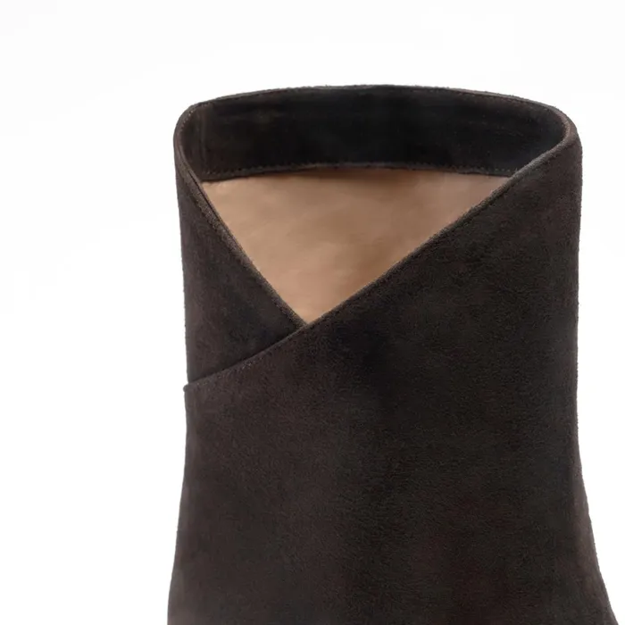 Bruno Magli Pistoia Boot Brown Suede Women Boots