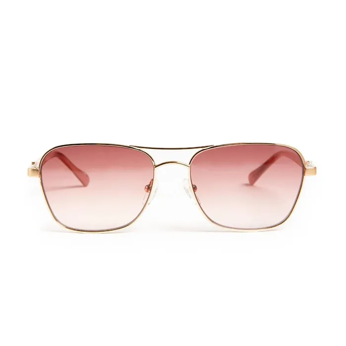 Bruno Magli Playa Aviator Sunglasses 8211 Gold Women Sunglasses