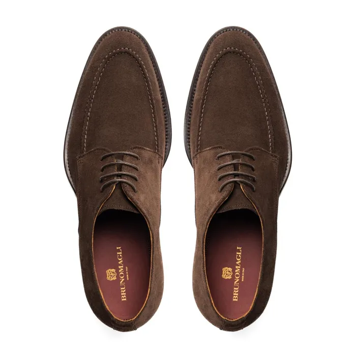 Bruno Magli Santino Classic Suede OxfordBrown Men Laceups and Oxfords Bruno Magli Santino Classic Suede OxfordBrown Men Laceups and Oxfords