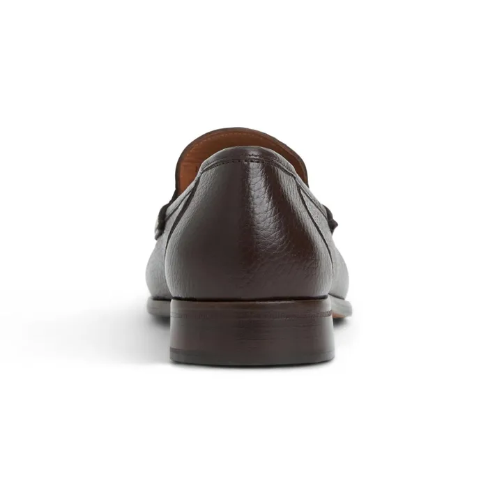Bruno Magli Tonio Slip On Loafer Brown Cervo Leather Men Casual Shoes