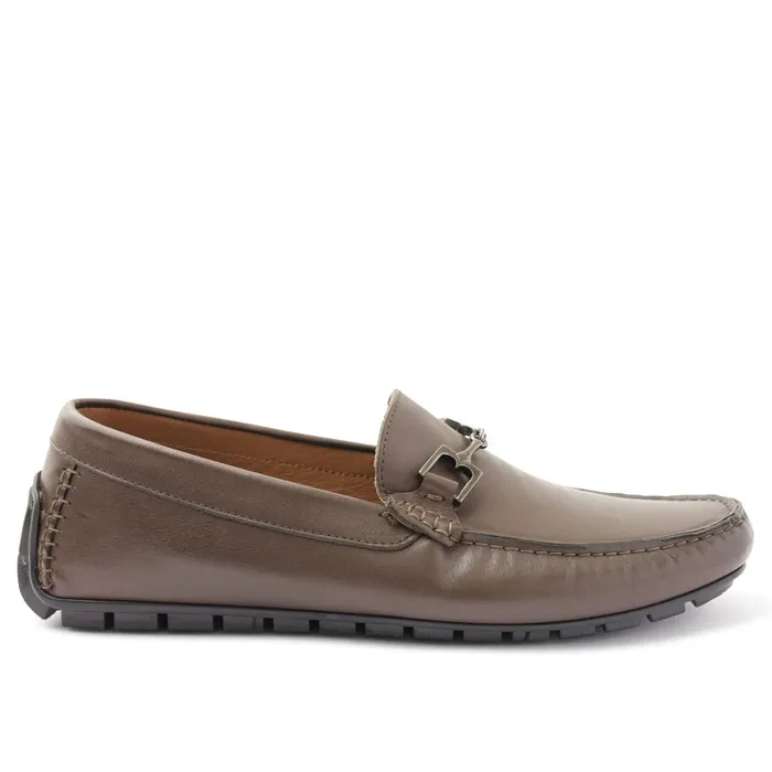 Bruno Magli Xander Leather Driving Moccasin 8211 Brown Men Loafers and Slipons