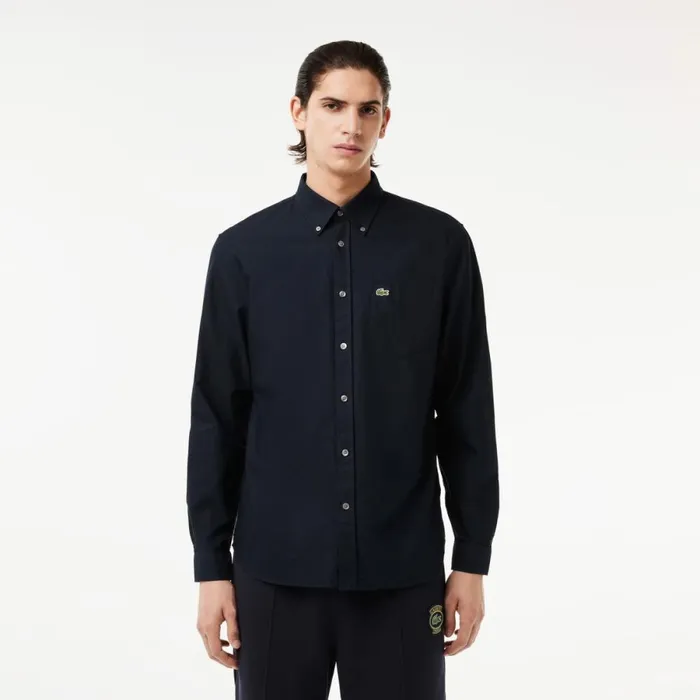 Button Down Shirts Men Lacoste Men039s Regular Fit Cotton Oxford Shirt Navy Blue F2w Button Down Shirts Men Lacoste Men039s Regular Fit Cotton Oxford Shirt Navy Blue F2w