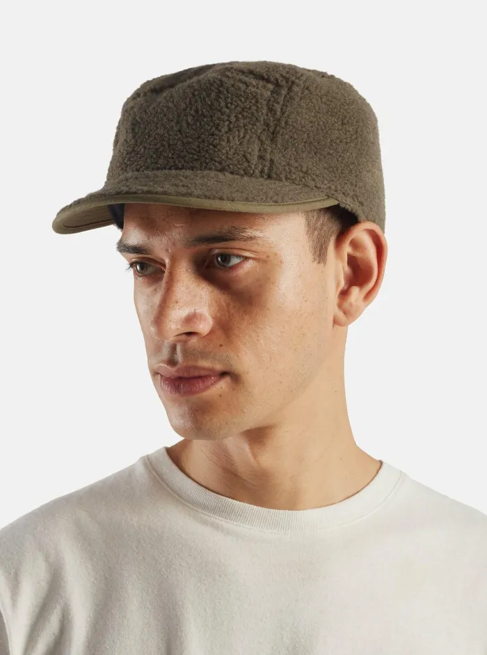 Cableami Boa Jet Cap In Olive Men Universal Works Hats