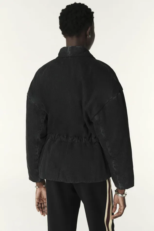 CalyQuilted Denim Jacket Clothing Baandsh Jackets and Coats