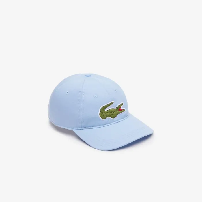 Caps and Hats MenWomen Lacoste Unisex Adjustable Organic Cotton Twill Cap Pastel Blue Hbp Caps and Hats MenWomen Lacoste Unisex Adjustable Organic Cotton Twill Cap Pastel Blue Hbp
