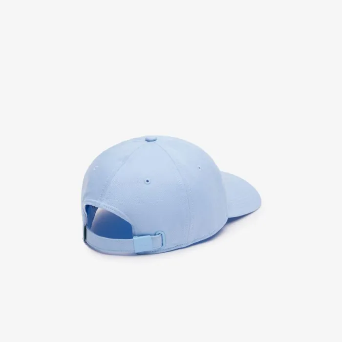 Caps and Hats MenWomen Lacoste Unisex Adjustable Organic Cotton Twill Cap Pastel Blue Hbp