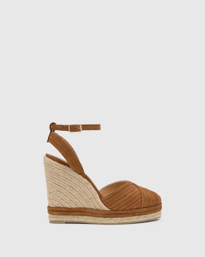 Castaer Colina186 Cuero Women Wedges