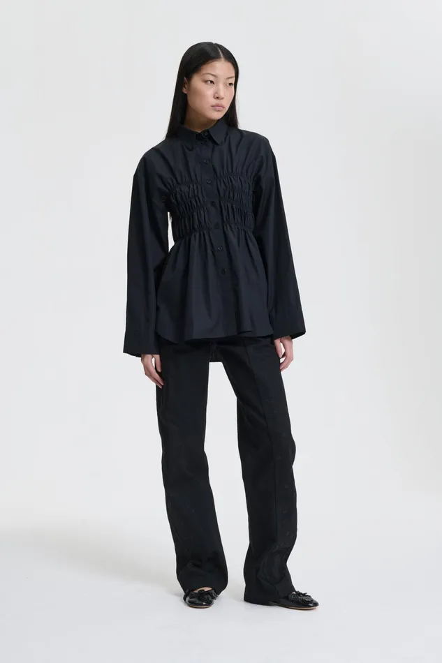 Cecilie Bahnsen Blouses Women BRAXTON SHIRT Black