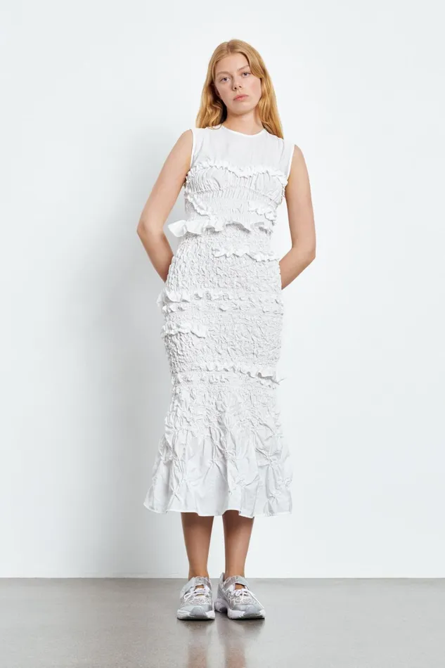 Cecilie Bahnsen Dresses Women VANDA DRESS White