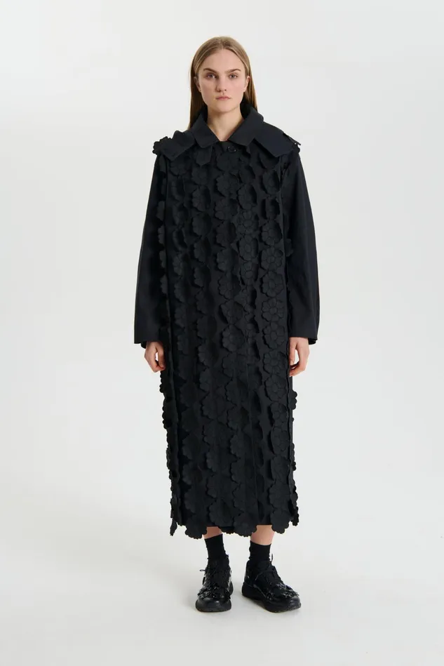 Cecilie Bahnsen Jackets Women OLYA COAT Midnight Black