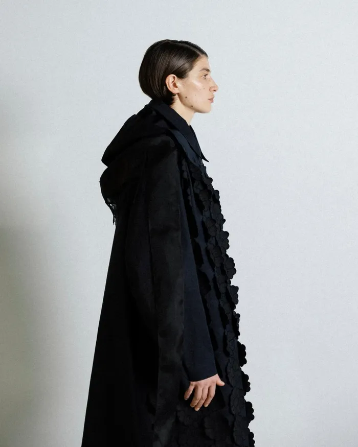 Cecilie Bahnsen Jackets Women OLYA COAT Midnight Black