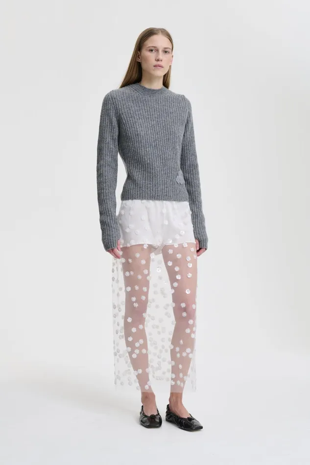 Cecilie Bahnsen Knits Women BLAS PULLOVER Grey