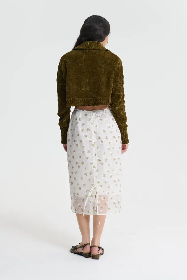 Cecilie Bahnsen Knits Women CALLA KNIT Olive Green