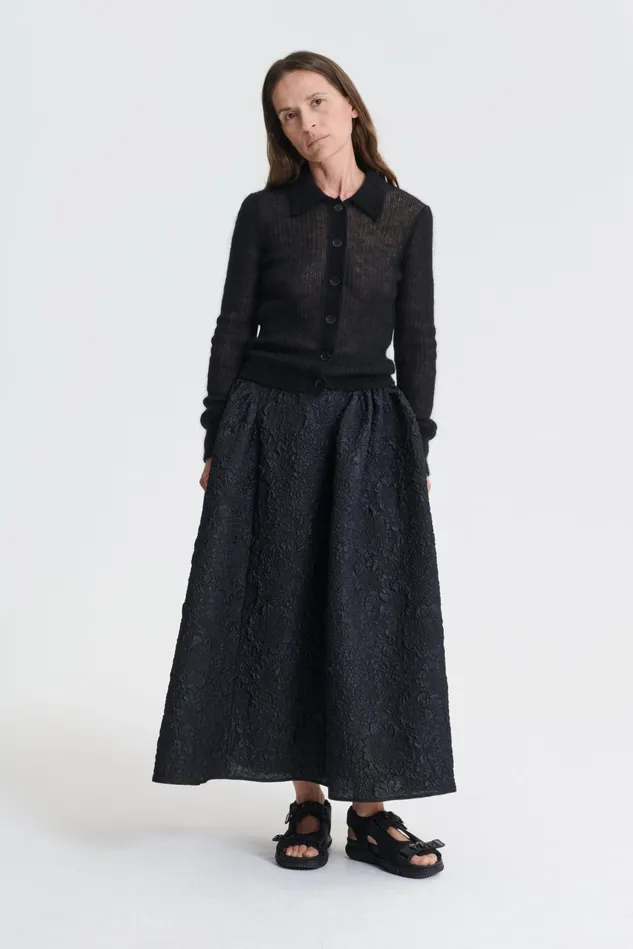 Cecilie Bahnsen Knits Women JAKI CARDIGAN Black