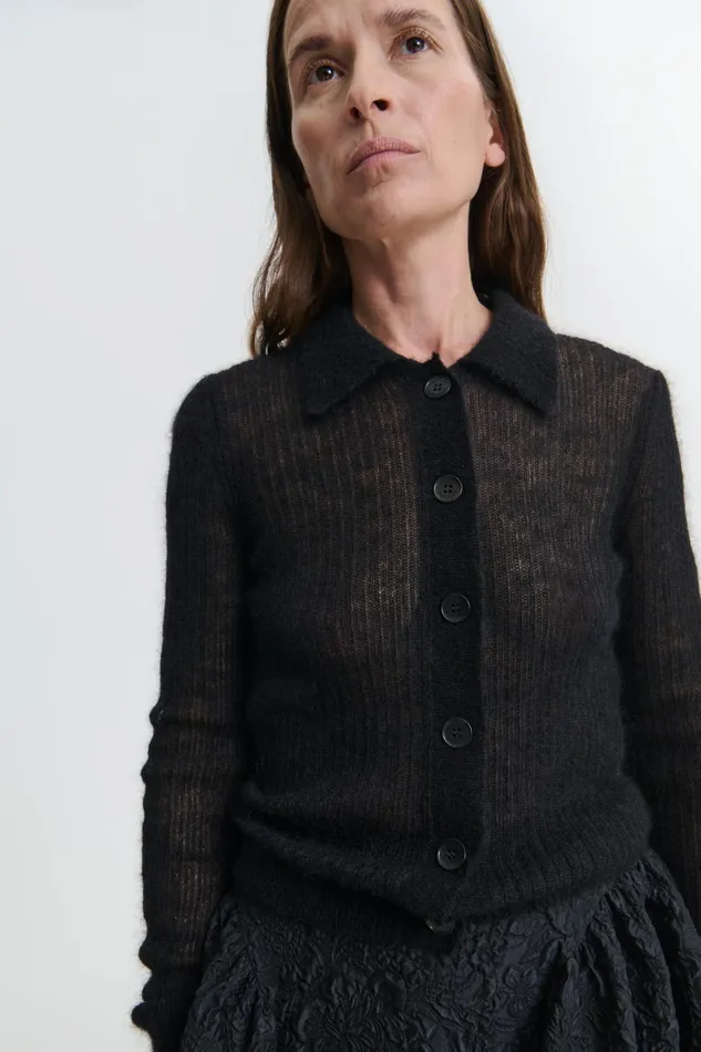 Cecilie Bahnsen Knits Women JAKI CARDIGAN Black