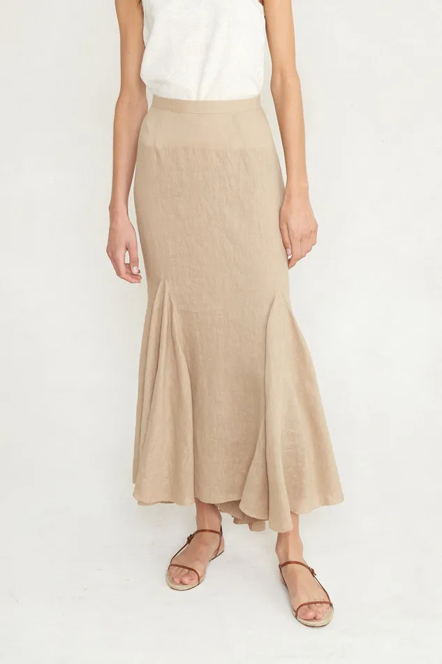 Chan Luu Bottoms Mermaid Skirt Almondine 8211 Women