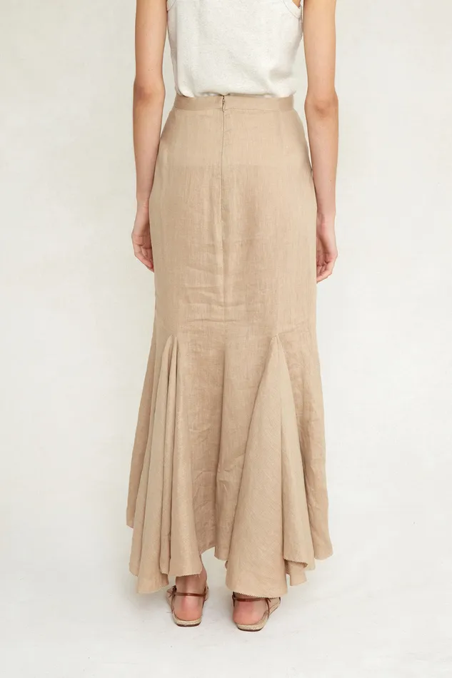 Chan Luu Bottoms Mermaid Skirt Almondine 8211 Women