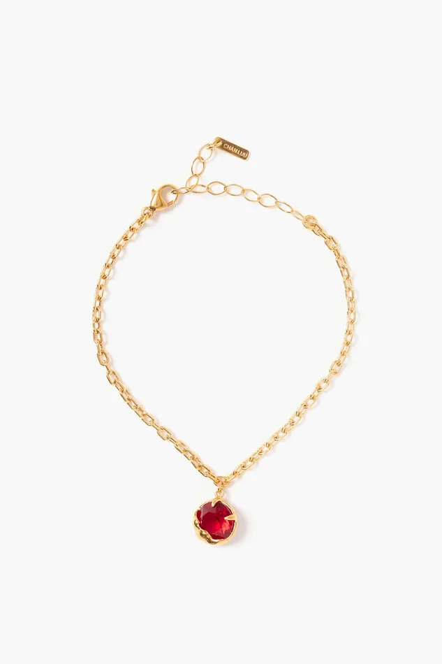 Chan Luu Bracelets January Birthstone Bracelet Garnet Crystal 8211 Women