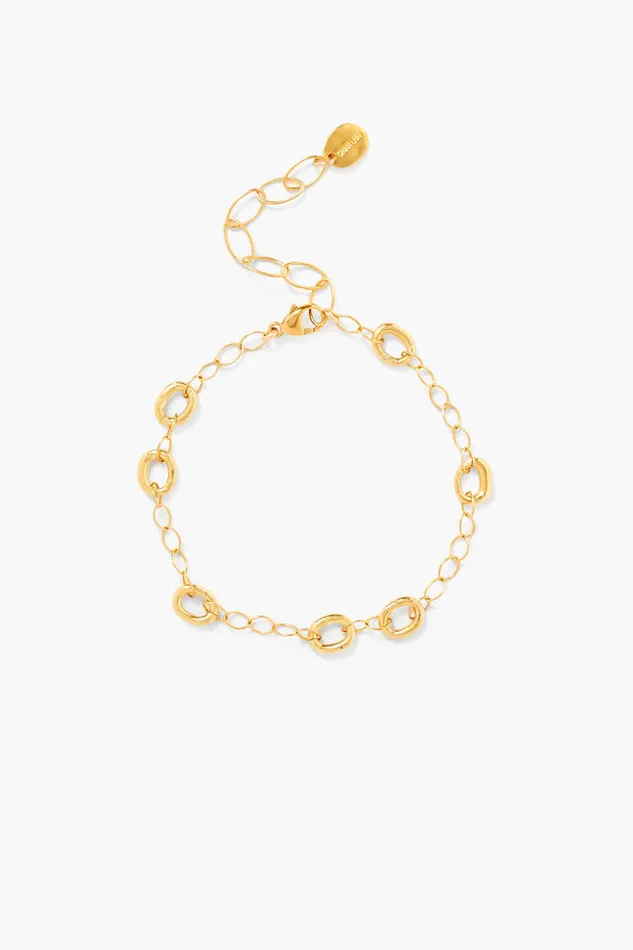 Chan Luu Bracelets Leni Chain Link Bracelet Gold 8211 Women