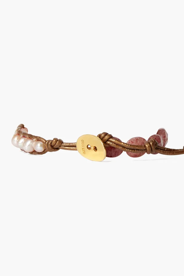 Chan Luu Bracelets Luna Single Wrap Bracelet Pink Mix 8211 Women
