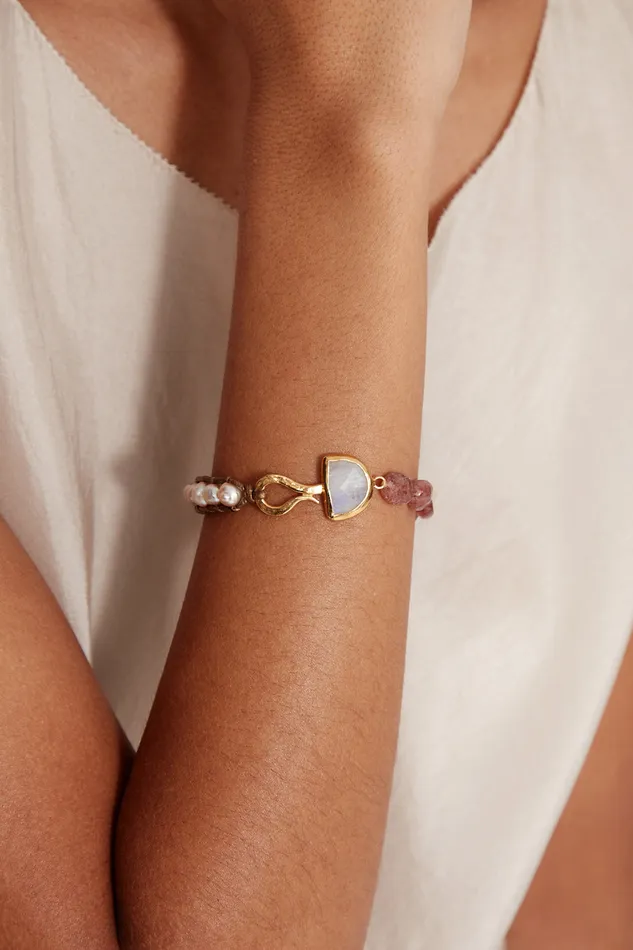 Chan Luu Bracelets Luna Single Wrap Bracelet Pink Mix 8211 Women