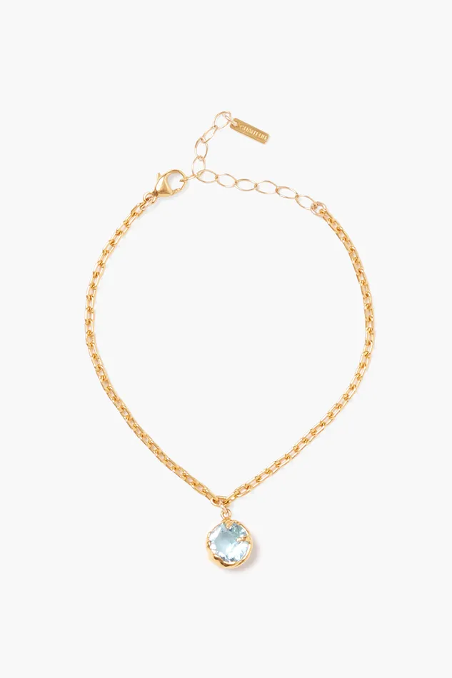 Chan Luu Bracelets March Birthstone Bracelet Aquamarine Crystal 8211 Women