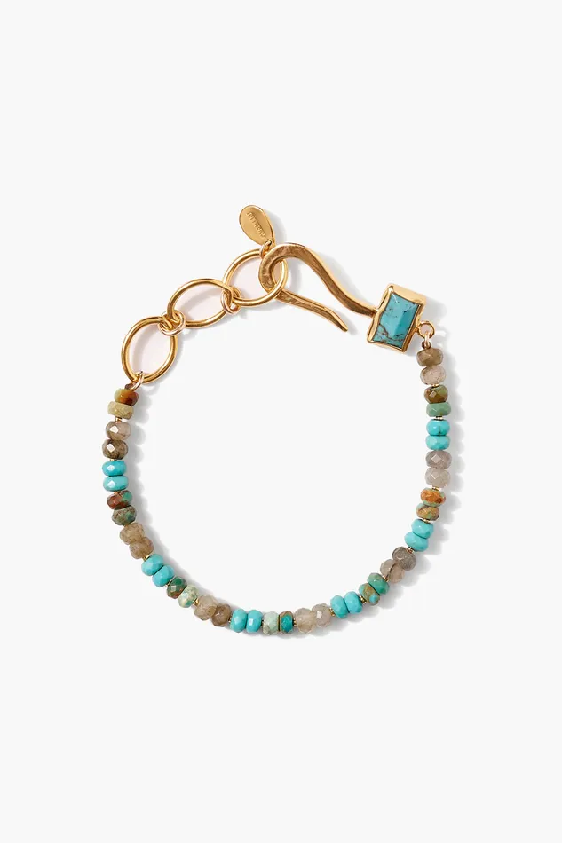 Chan Luu Bracelets Odyssey Hook Bracelet Turquoise 8211 Women