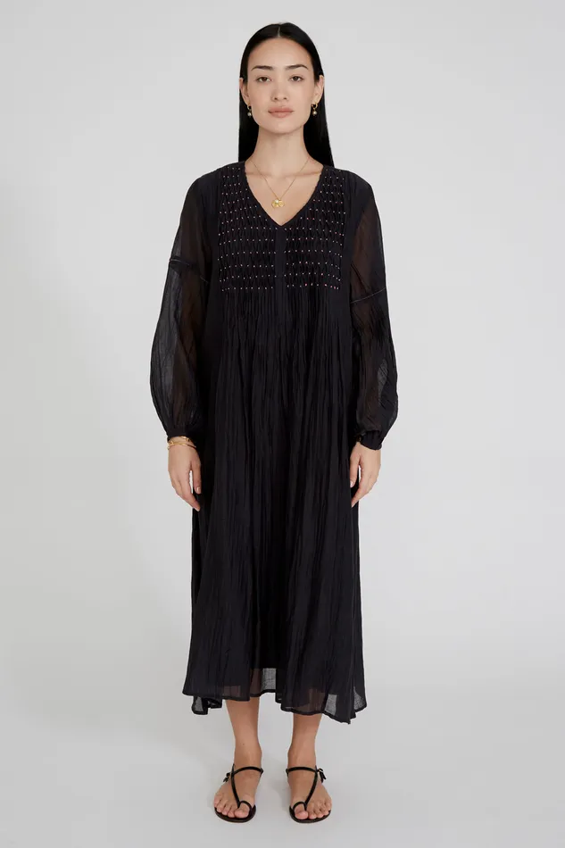 Chan Luu Dresses Pamela Dress Caviar 8211 Women