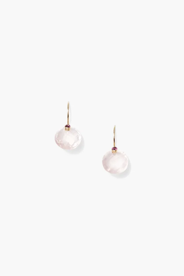 Chan Luu Earrings 14k Pomelo Earrings Rose Quartz 8211 Women