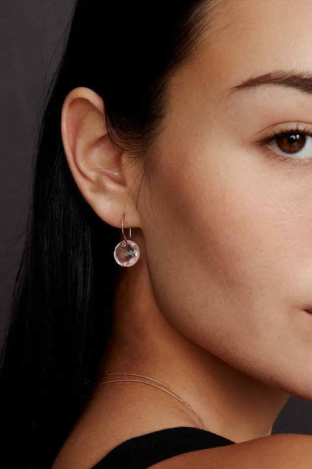 Chan Luu Earrings 14k Pomelo Earrings Rose Quartz 8211 Women