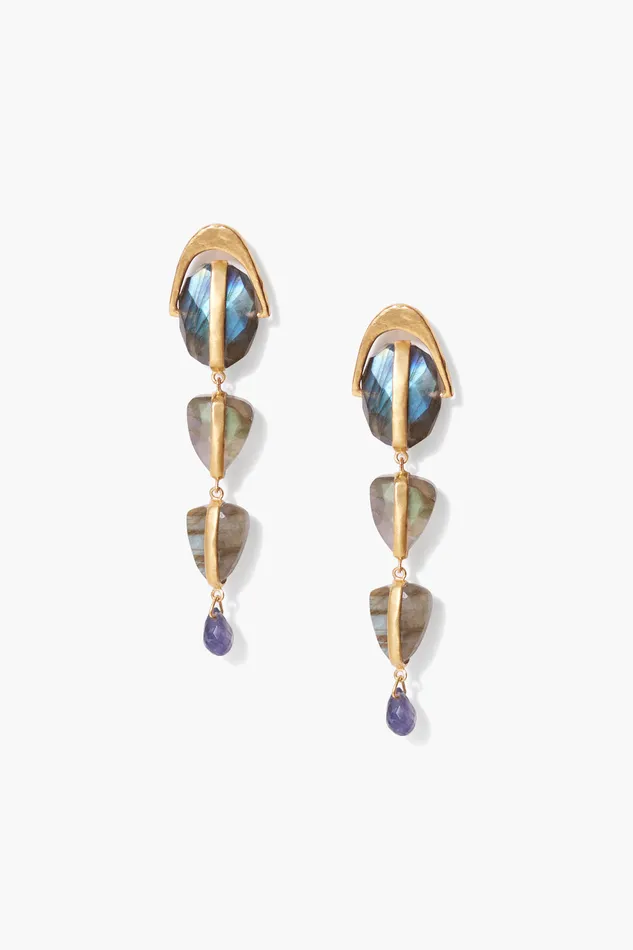 Chan Luu Earrings Labradorite Mix Rise Earrings 8211 Women