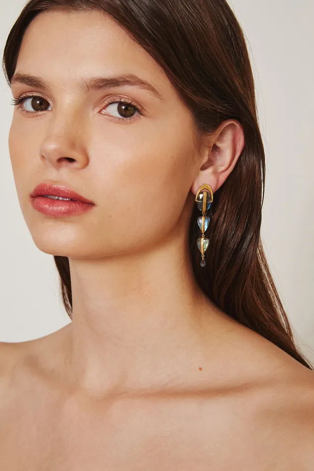 Chan Luu Earrings Labradorite Mix Rise Earrings 8211 Women