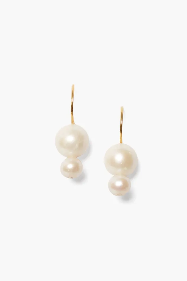 Chan Luu Earrings Phoebe Drop Earrings White Pearl 8211 Women