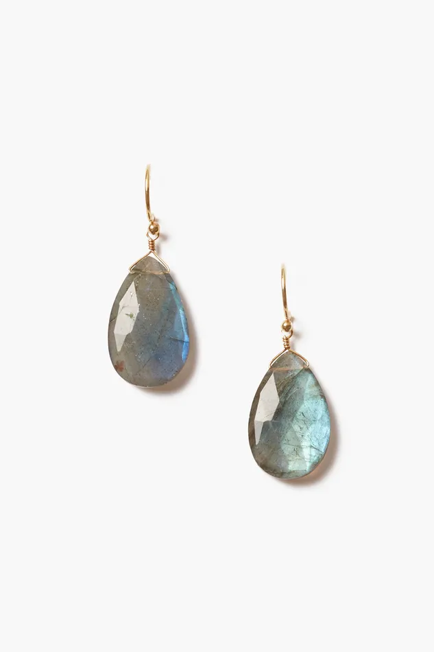 Chan Luu Earrings Yasmine Earrings Labradorite 8211 Women