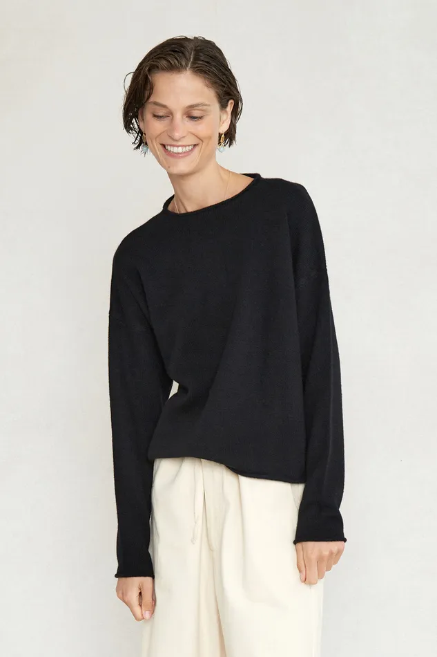 Chan Luu Knitwear Jane Sweater Black 8211 Women