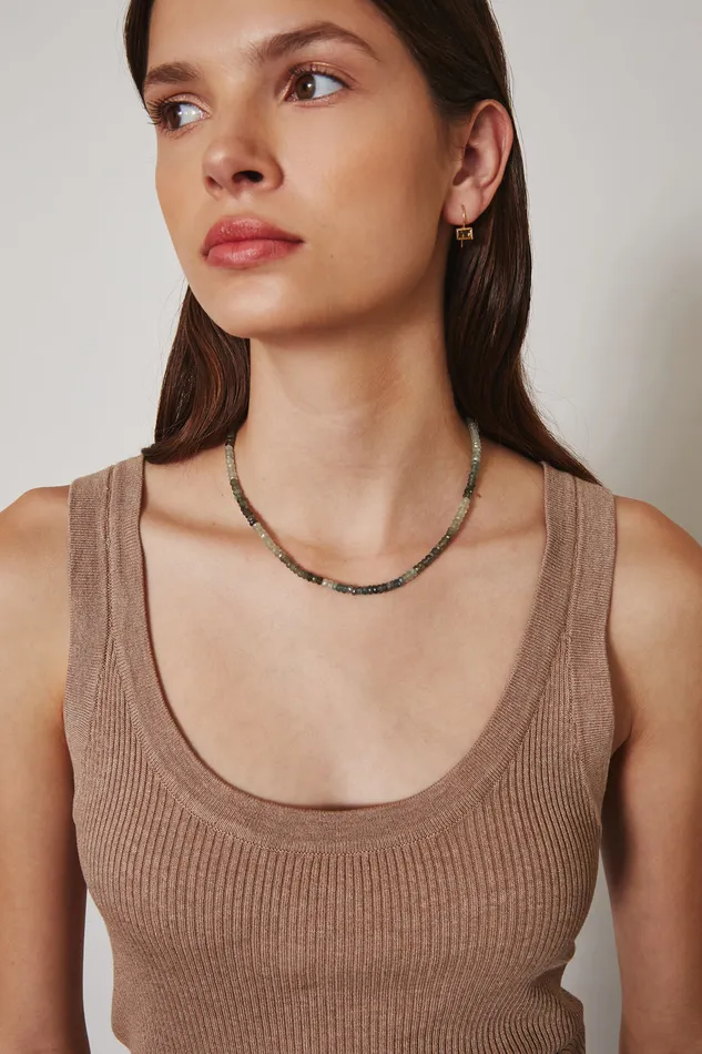 Chan Luu Necklaces 14k Copper Aquamarine Petra Necklace 8211 Women