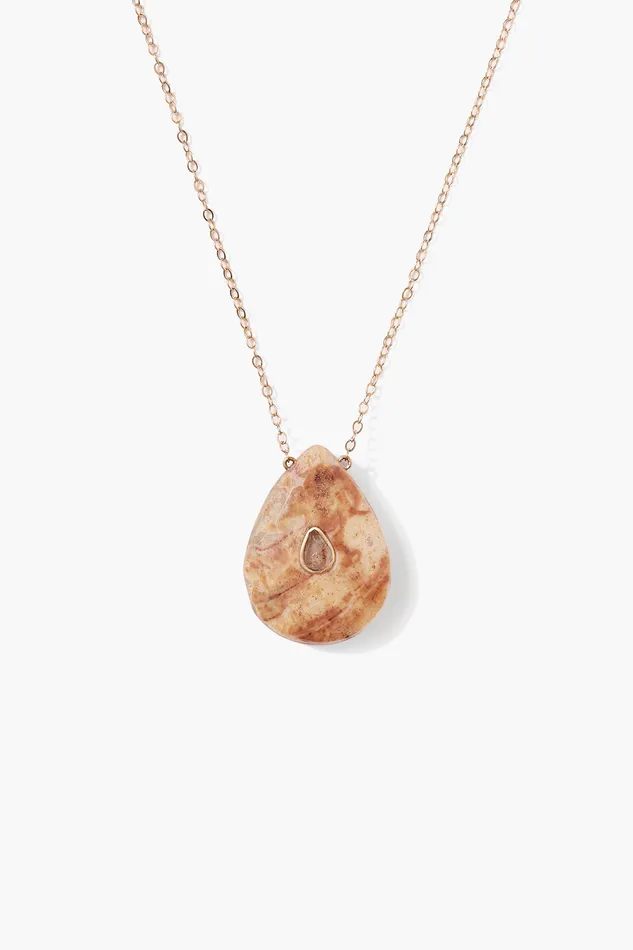 Chan Luu Necklaces 14k Temple Necklace Agate 8211 Women