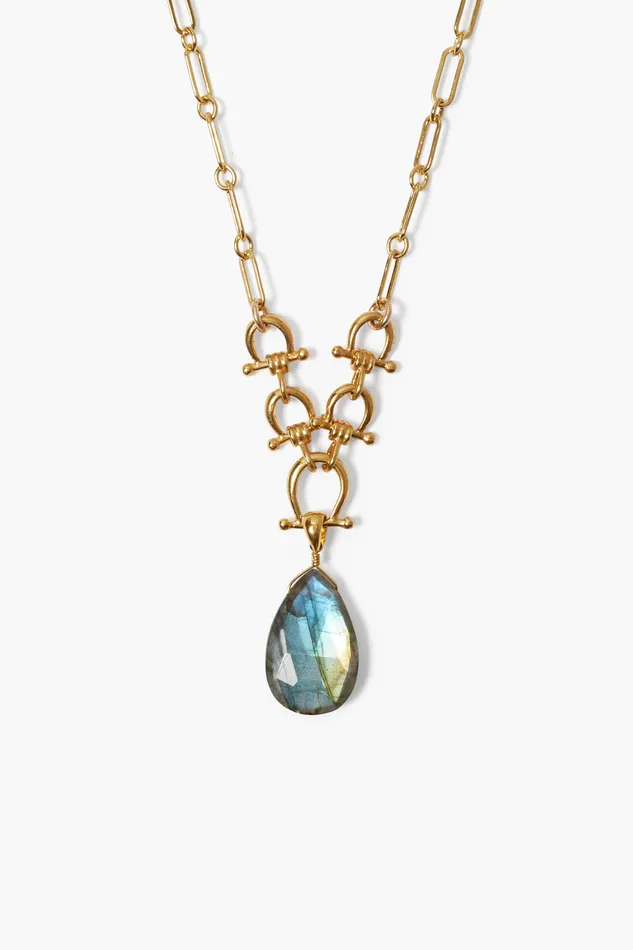 Chan Luu Necklaces Cheval Necklace Gold Labradorite 8211 Women