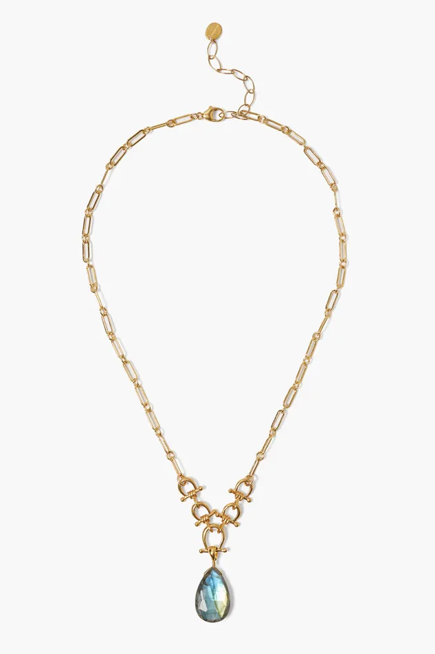 Chan Luu Necklaces Cheval Necklace Gold Labradorite 8211 Women