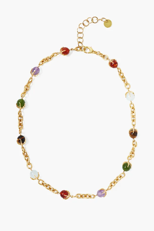 Chan Luu Necklaces Lark Chain Necklace Multi 8211 Women