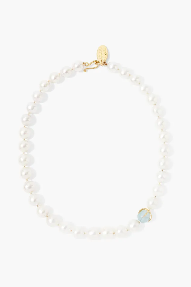 Chan Luu Necklaces Lark Necklace White Pearl Mix 8211 Women