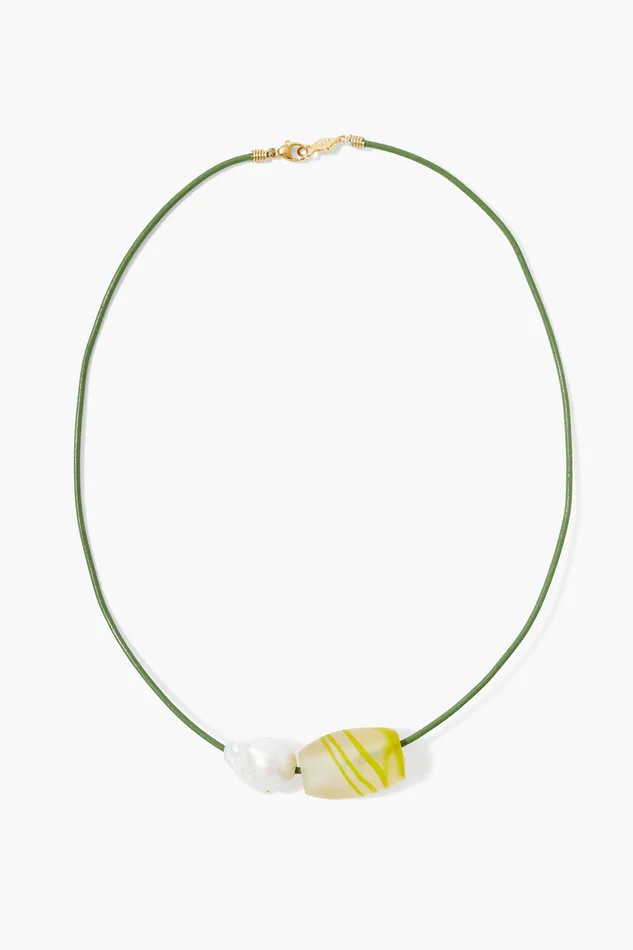 Chan Luu Necklaces Palisade Necklace Green 8211 Women