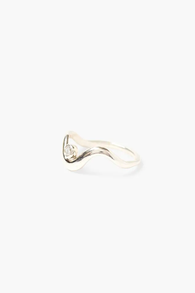 Chan Luu Rings Diamond Canyon Ring Silver 8211 Women