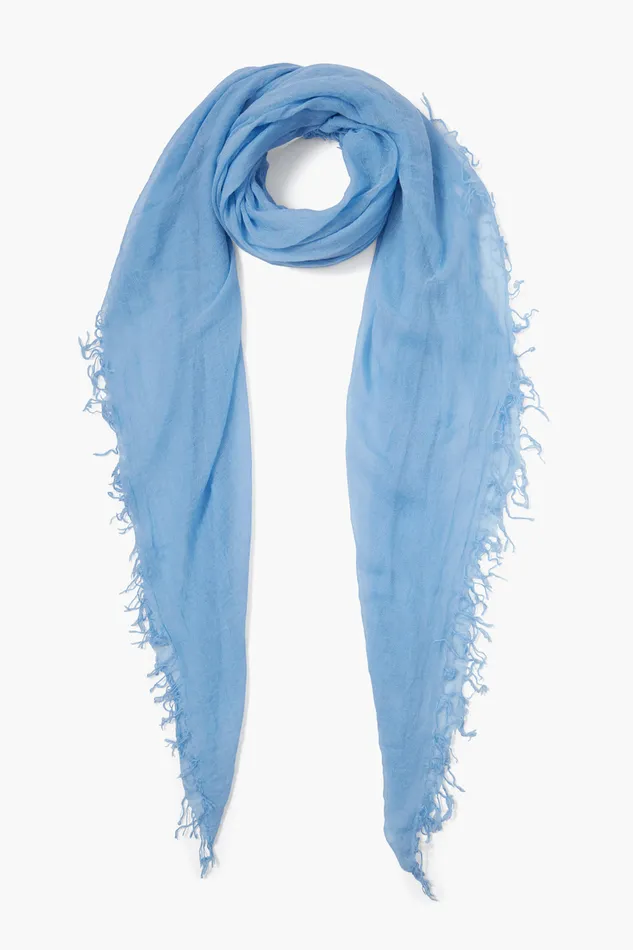 Chan Luu Scarves Cashmere And Silk Scarf Baby Blue 8211 Women